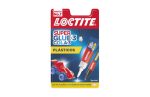 ADHESIVO INSTANTANEO SUPER GLUE-3 PLASTICOS DIFIC. - 2 GR + 4 ML