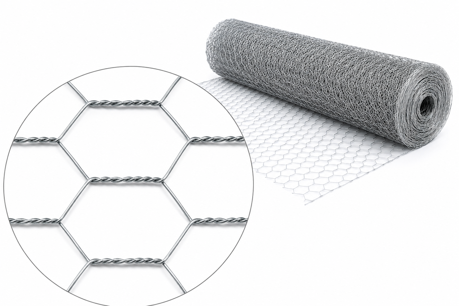 1119_6a6afc69d8e79 MALLA TRIPLE TORSION GALVANIZADA 13 X 0,7 MM - Imagen 1