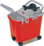 CUBO CON ESCURRIDOR 14 L RUEDAS AUTOMATICO - Imagen 3
